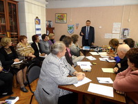 Совещание руководителей образовательных учреждений, г.Калязин, Тверская область